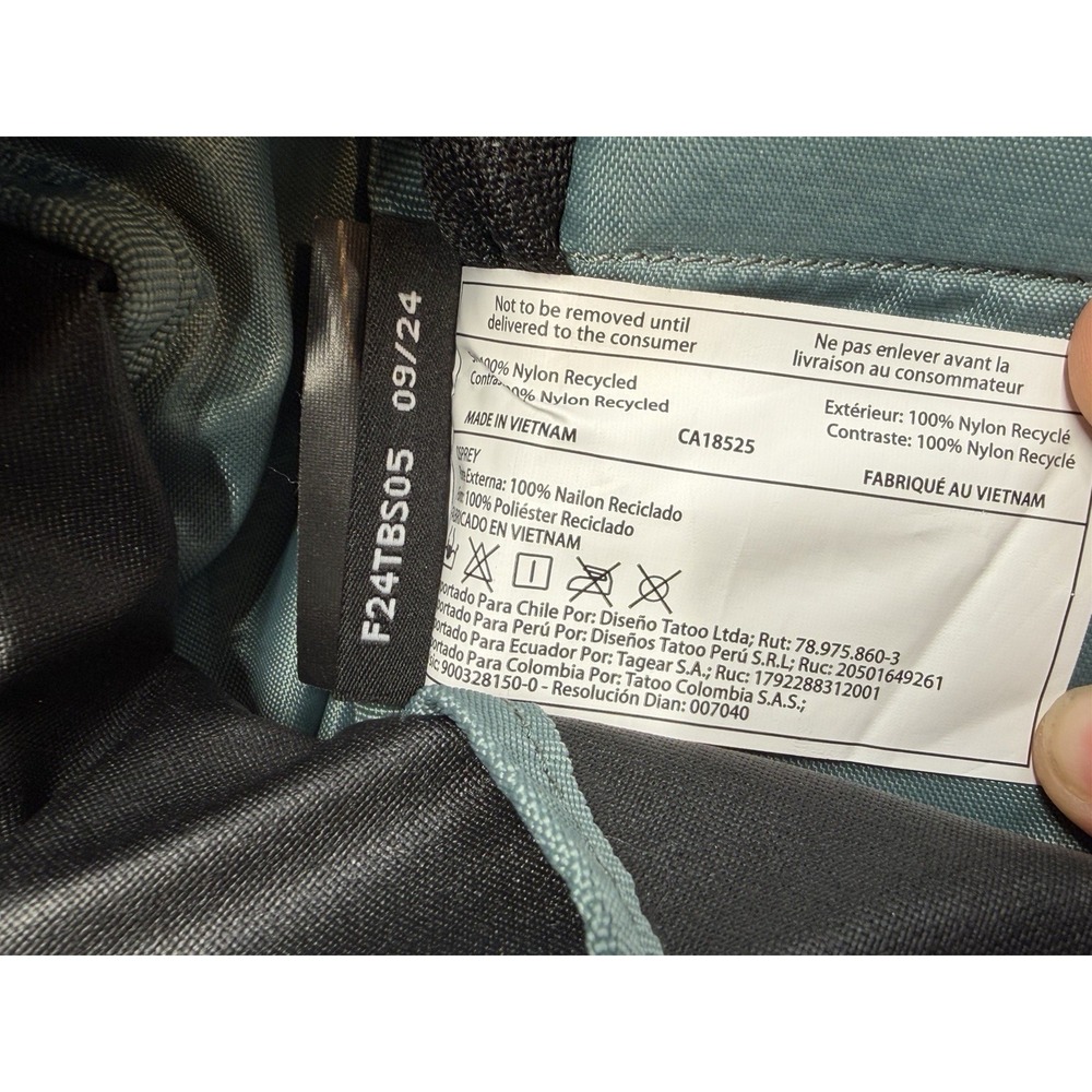 Osprey Pack Metron 24L Pack Black New Bike Commute Bag Rain Cover - Picture 14 of 14